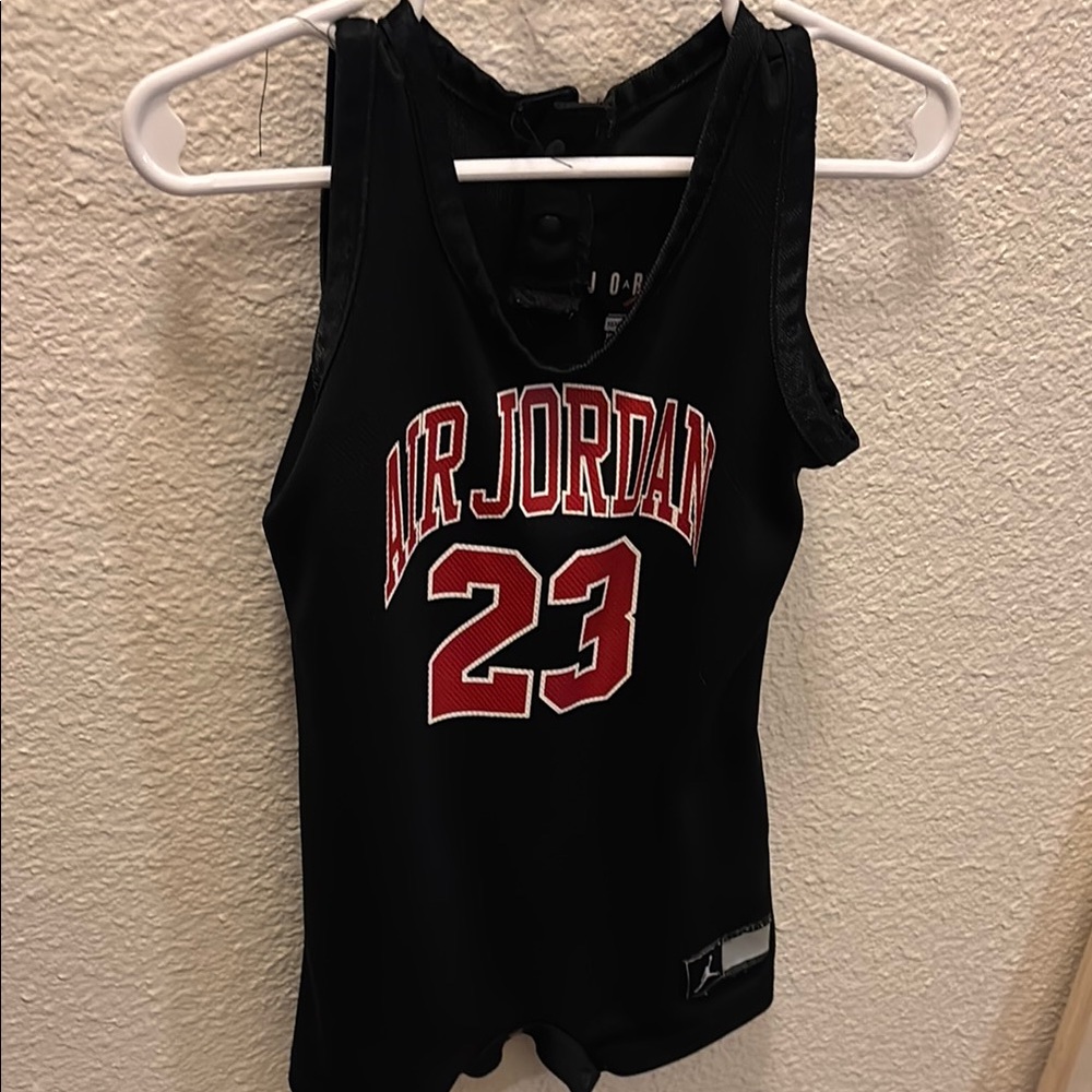 Jordan Toddler Black Snapsuit